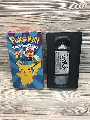 Pokemon Vol. 1: I Choose You Pikachu (VHS 1998) • $8.99