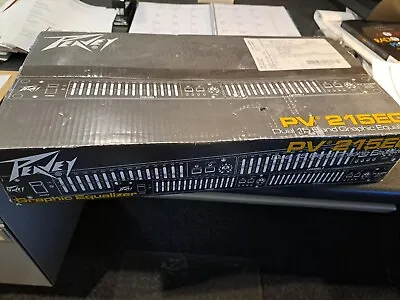 Peavey PV215 EQ Dual 15 Band Graphic Equalizer • $124.99