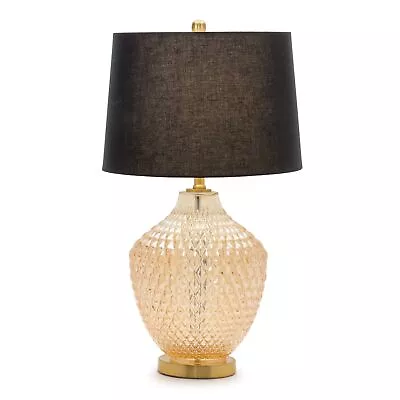 Textured Glass Table Lamp 28.5 H • $229.99