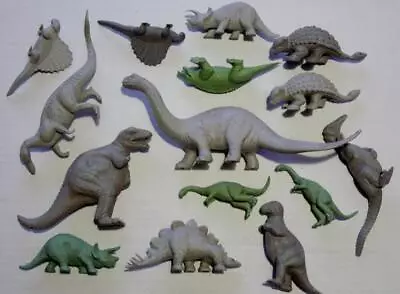 (15) Vintage Lot Of Louis MARX Prehistoric Dinosaurs W/ Pot Belly + Trees (EX) • $169.99