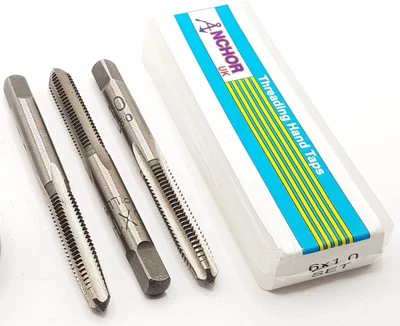 £5.49 • Buy THREAD TAP M6 X 1 TAPER SECOND & PLUG SET By ANCHOR UK Thread Repair