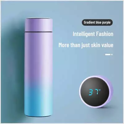 500ml Smart Insulation Stainless Steel Colorful Cup Mini Thermos Cup • £19.19