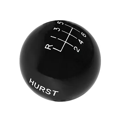Hurst 6-Speed High Gloss Black Shift Knob For 15-24 Ford Mustang - 1631225 • $94.75