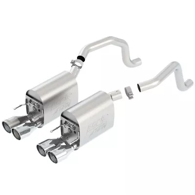 Borla 11812 ATAK Stainless Axle Back Exhaust For 2009-2013 Corvette C6 6.2L V8 • $1720.99