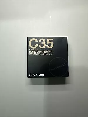 MAC Studio Fix Powder Plus Foundation 15g Shade C35 • £16