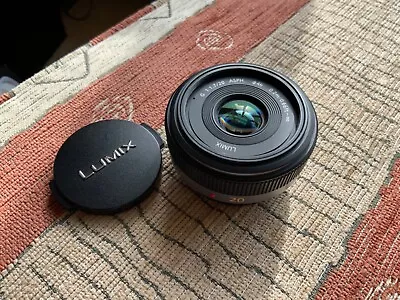 [MINT] Panasonic LUMIX G 20mm F1.7 ASPH. H-H020 Standard Lens • £101