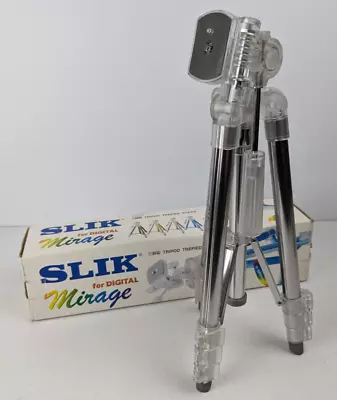 Slik Mirage Digital & Video Camera Tripod | White-Grey Clear | Brand New In Box • $69.99