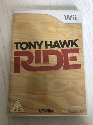 £2 • Buy Tony Hawk Ride  Nintendo Wii Game 
