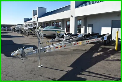 2024 Venture Trailers Aluminum Triple Axle Bunk VATB-18025 Fits 32-36ft Boat • $12075