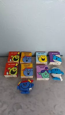 McDonalds Mr Men Little Miss Plush Toy Bundle NEW Boxed 2024 • £6.99