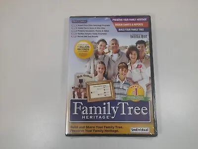 Family Tree Heritage New And Sealed PC Software Free UK Postage • £16.95
