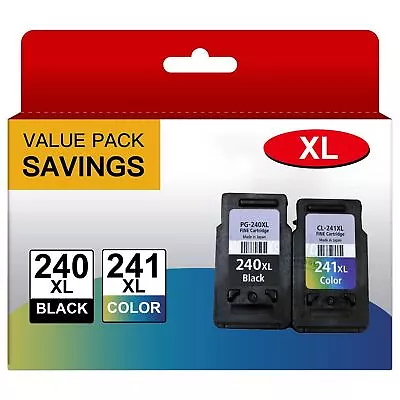 Ink Cartridge For Canon PG-240XL CL-241XL PIXMA MX392 MX432 MG3620 MG3520 MG3220 • $20.49