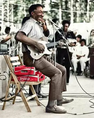 Muddy Waters 8x10 RARE COLOR Photo 603 • $20