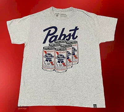 New Pabst Blue Ribbon Beer 6 Pack RSQ Mens Vintage Classic T-Shirt • $22.95