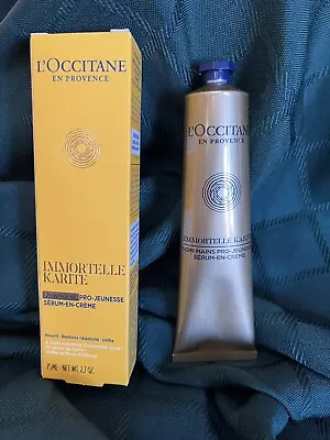 L'Occitane Immortelle Karite Pro Youth Hand Care Serum In Cream Shea Butter NIB • $25