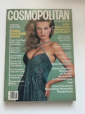 Cosmopolitan Magazine November 1986 • $17.99