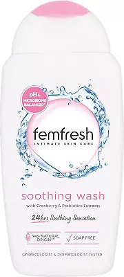 £3.01 • Buy Femfresh Ultimate Care Soothing Wash - Intimate Daily Vaginal Feminine Hygiene &