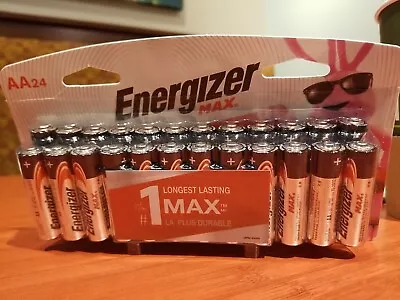 Energizer AA Batteries  Alkaline Battery 24 Count - Free Ship From USA SELLER  • $17.99