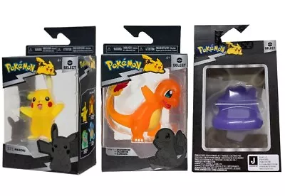 Pokemon Translucent Battle Figure 8cm Pikachu Charmander DITTO  • $22.50