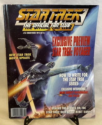 $6.30 • Buy Star Trek The Official Fan Club Magazine #95 Feb 1994