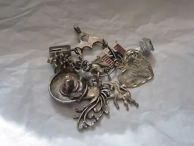 Vintage Lot Of 925 Sterling Silver Charms • $29.99