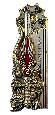 French Foreign Legion Colonel Zahm Badge J. Balme Saumur G3826 Made In France • $42.95