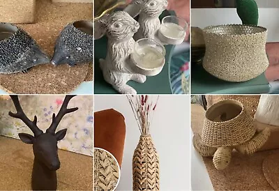 £14.99 • Buy Next Home Decoration Mix Deer Bird Ornament Sculpture To Choose