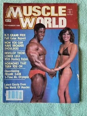 Vintage 1980 Muscle World Magazine • $7.95