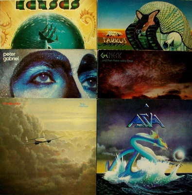 £12.99 • Buy PROG ROCK Multi-Buy 12x LPs Albums 70s 80s PROMO Live FIRST Press INSERTS G/fold