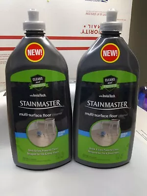 Lot Of 2 STAINMASTER MULTI-SURFACE FLOOR CLEANER 27oz Each (citrus Scent) 54 Oz • $22.99