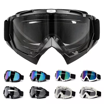 Motocross Goggles MX ATV MTB UTV Offroad Bike Motorcycle Dirt Bike Race Eyewear • $13.69