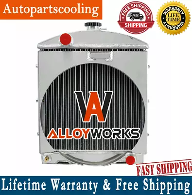 4 Row Aluminum Radiator For Case International B275 276 434 Tractor 3041405R91 • $189