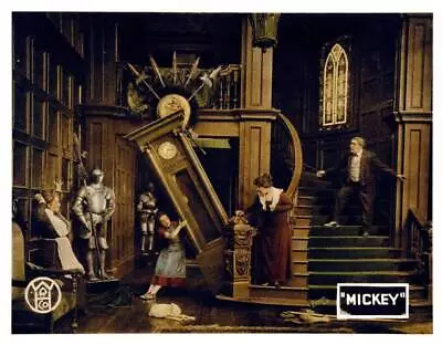 Mickey Lobby Card Mabel Normand 1918 Old Movie Photo • $5.78