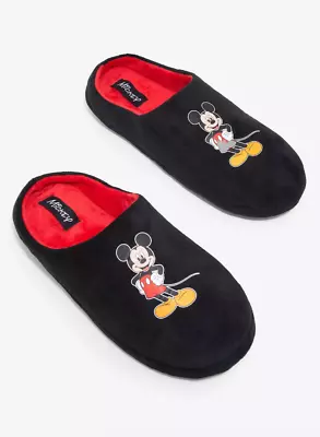 Disney™ Mickey Mouse Portrait Slippers Women Sz S (7-8) • $19.95