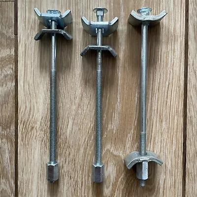 £2.99 • Buy 3 X 150mm KITCHEN WORKTOP CONNECTING BOLTS JOINING JOINT CLAMPS CONNECTOR