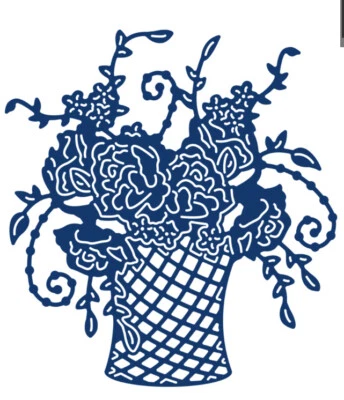 $11.25 • Buy Tattered Lace Die ~ Floral Vase ~ D1339 ~ Spellbinders Sizzix Compatible