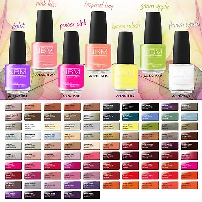 £6.85 • Buy NBM Nail Polish 14ml | Easy To Apply | Scratch & Wipe Resistant | Quick Dry