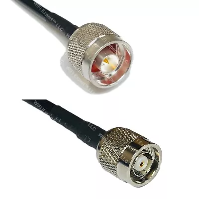 RFC240UF N MALE To RP-TNC MALE RF Cable FAST-SHIP LOT • $15.80