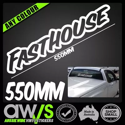 FASTHOUSE 550mm STICKER DECAL / LKI UNIT MX KTM YZ CR KX RM MOTO DIRTBIKE 4X4  • $9