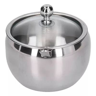 Stainless Steel Spice Jar Spices Container Salt Pepper Sugar Storage Organize DT • £15.45