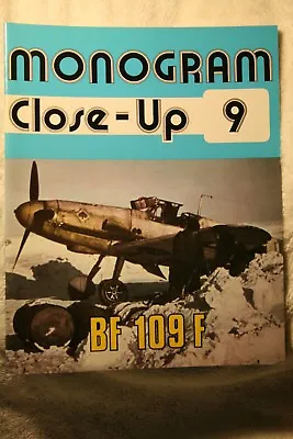 Monogram Close Up Volume 9 Messerschmitt Bf 109 F VG+ Condition RARE • $35