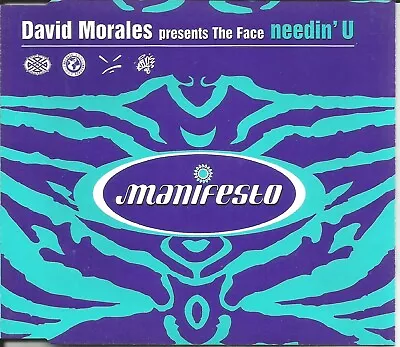 DAVID MORALES The Face Needin U 2 RARE MIXES & EDIT CD Single SEALED USA Seller • $24.99