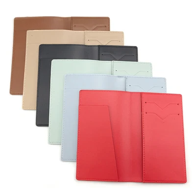 $17.21 • Buy Men Women Lightweight Cover Travel Wallet Passport Holder PU Leather Accessories