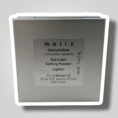 Mally Cancellation Concealer System Eye Light Setting Powder - Lighter Free S&h! • $21.45