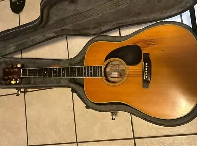 1972 Vintage Martin D-35 Acoustic Guitar D35 With Hardshell Case • $3500