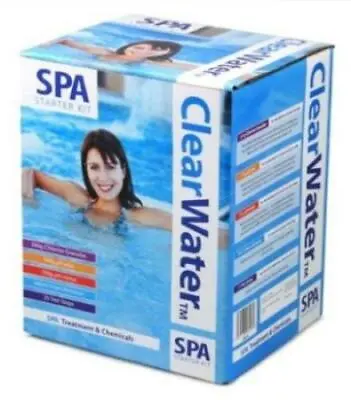 Lay-Z-Spa - Clearwater Spa Hot Tub Chemical Starter Kit • £38.98