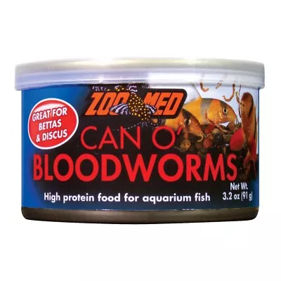 Zoo Med Can O Bloodworms 3.2 Oz. • $8.29