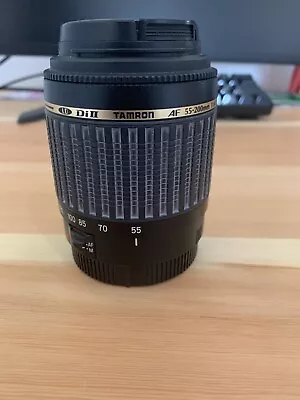 $74.99 • Buy Tamron AF 55-200mm F/4-5.6 Macro Di II LD Lens, For Minolta / Sony A Mount VGC