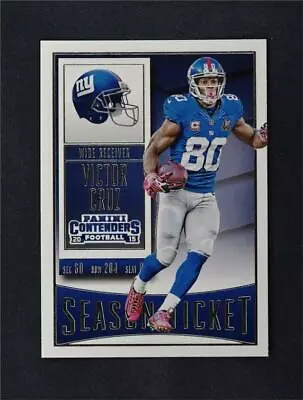 2015 Panini Contenders #93 Victor Cruz - NM-MT • $0.99