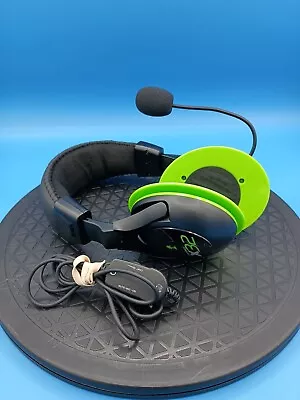 Turtle Beach Ear Force X32 Black/Green Headband Headsets Headphones Xbox 360 • $7.80